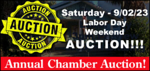Annual Chamber Labor Day Auction 2023 @ cedar key community center | Cedar Key | Florida | United States