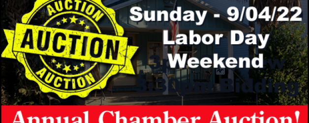 Cedar Key Chamber of Commerce Annual Labor Day Auction Fundraiser